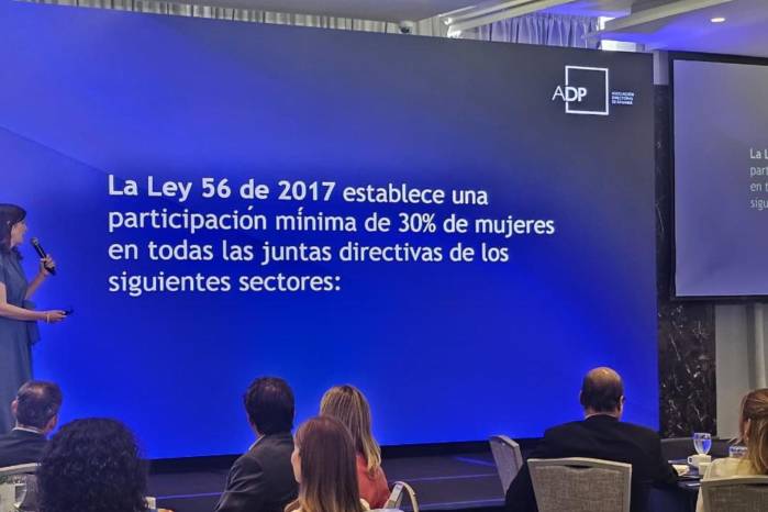 ‘Hemos avanzado mucho en los años desde que se pasó la Ley No. 56, pero que todavía nos falta un largo camino por recorrerr’, señaló Ana Sofía Alemán, presidenta entrante del gremio.