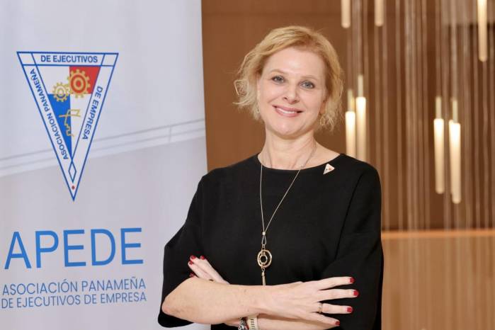 Giulia De Sanctis, presidenta de la Asociación Panameña de Ejecutivos de Empresa.