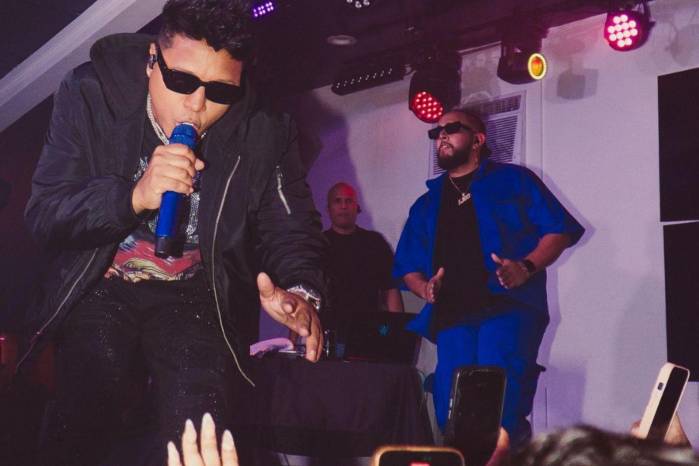 El cantante panameño Eddy Lover durante una reciente presentación en Estados Unidos.