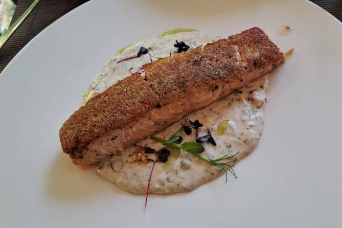 Gastronomía del restaurante Casa Sur, destacado por su cocina turca.