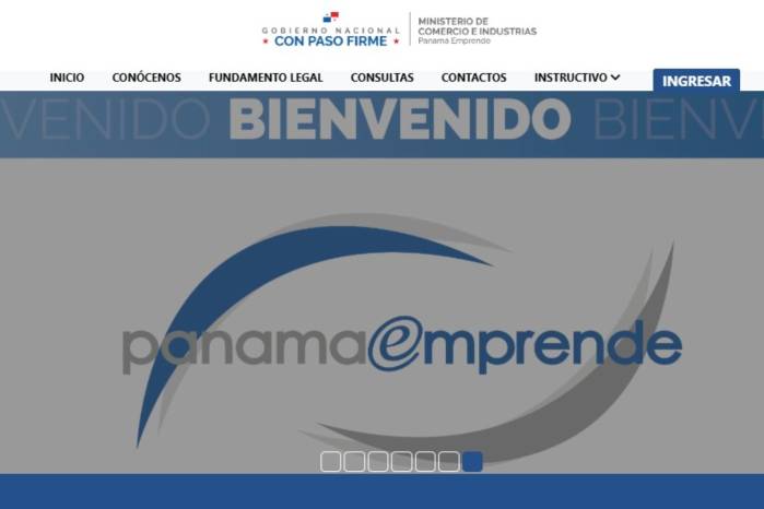 Panamá Emprende es una plataforma informática administrada por el Mici que automatiza el proceso de notificación al Estado sobre el inicio de actividades comerciales.