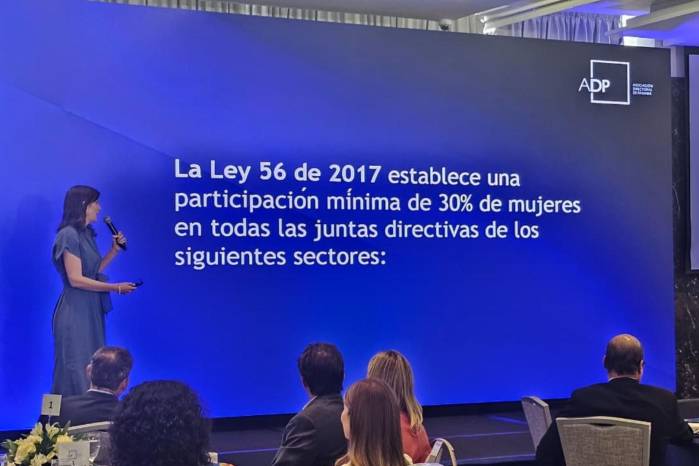 ‘Hemos avanzado mucho en los años desde que se pasó la Ley No. 56, pero que todavía nos falta un largo camino por recorrerr’, señaló Ana Sofía Alemán, presidenta entrante del gremio.