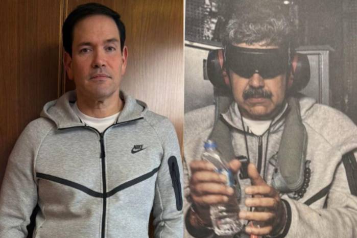 La sudadera Nike Tech gris se volvió mundialmente conocida luego de las fotografías divulgadas por Washington tras la captura de Maduro el pasado 3 de enero.
