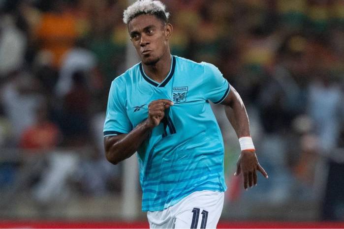 El jugador de la selección de Panamá, Edgar Bárcenas.