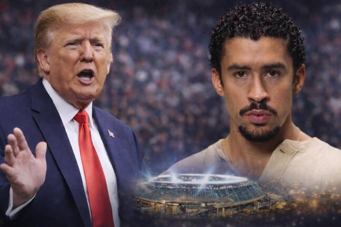 A pocos días del Super Bowl, el presidente de Estados Unidos, Donald Trump, volvió a generar controversia al lanzar duras críticas contra los artistas Bad Bunny y Green Day