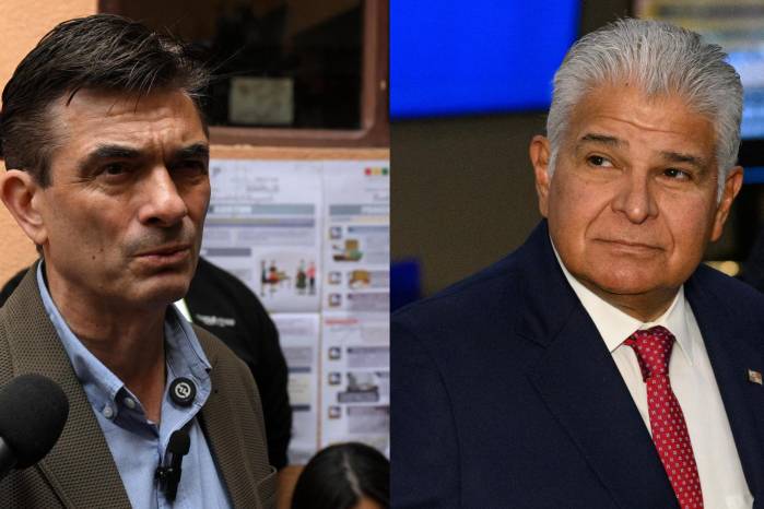 Rodrigo Paz y José Raúl Mulino.