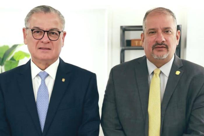 El contralor general de la República, Anel Flores, sostuvo una reunión con el presidente de la Asamblea Nacional, Jorge Herrera.