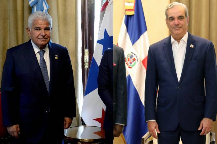 José Raúl Mulino y Luis Abinader.