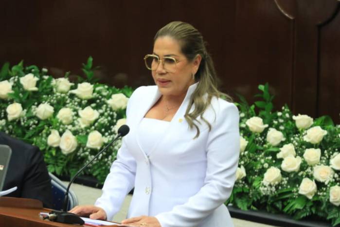 Al ser consultada sobre su relación con el expresidente Ricardo Martinelli, Castañedas respondió que actualmente ejerce su función como diputada de la República.
