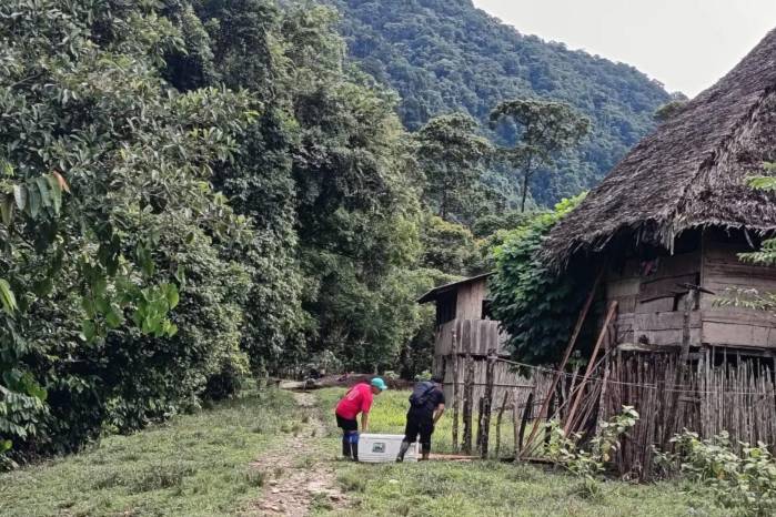 Las acciones incluyeron los barridos, casa por casa, búsqueda activa de casos y toma de muestras.
