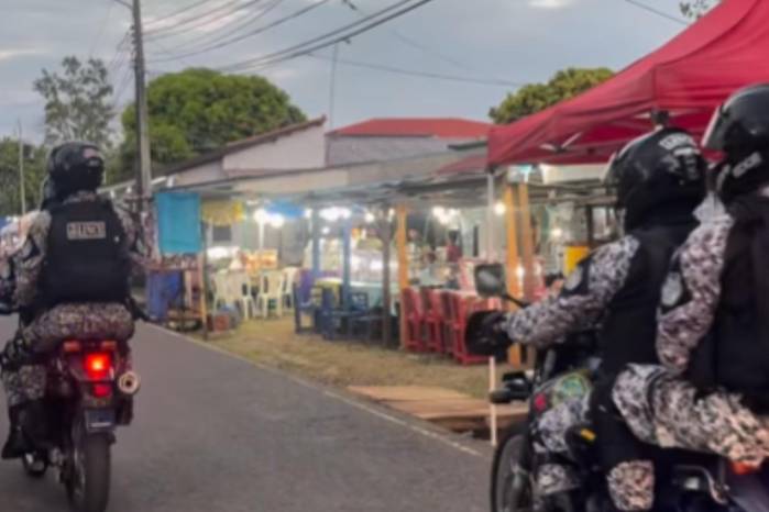 El operativo se realizó en el sector de Punta Mono, uno de los accesos hacia Atalaya, donde inspectores detectaron alimentos procedentes de actividades de Carnaval que intentaban ser trasladados al área de la fiesta religiosa.
