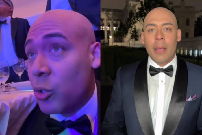 El periodista panameño Edwin Pitti, corresponsal de Univision, vivió momentos de angustia mientras cubría la exclusiva cena de corresponsales en el Hotel Hilton de Washington DC.