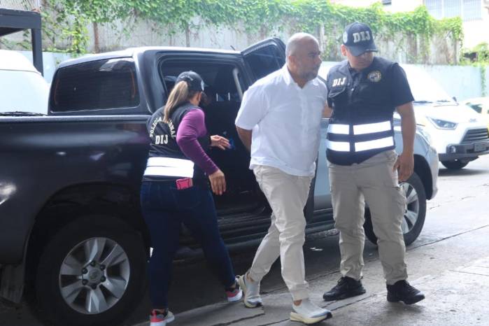 Araúz fue aprehendido este miércoles 8 de julio en el Aeropuerto Internacional de Tocumen.