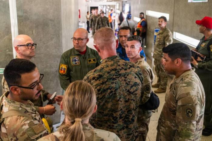 La entidad militar explicó que estas operaciones se desarrollan bajo la dirección del Comando Sur como parte del apoyo militar a las labores de asistencia del Gobierno estadounidense.