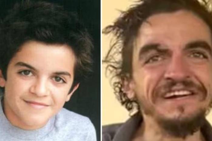 El antes y después del actor de 36 años, Tylor Chase.