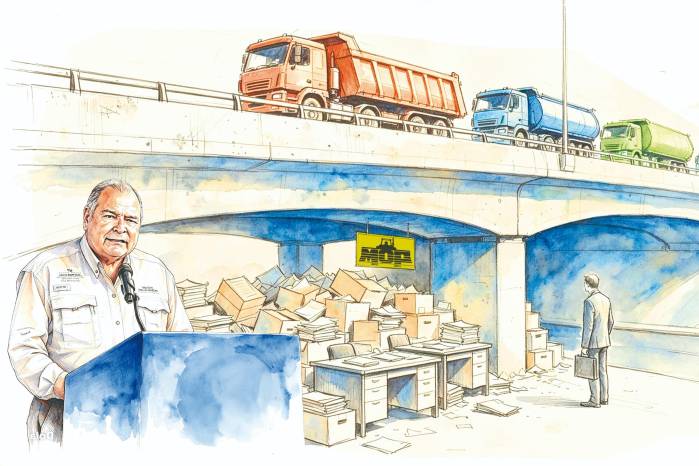 José Luis Andrade, ministro de Obras Públicas
