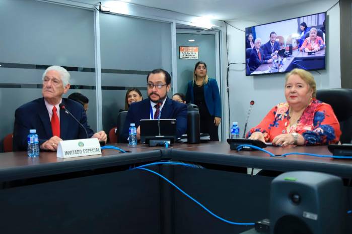 Tribunal Electoral en la Comisión de Presupuesto.