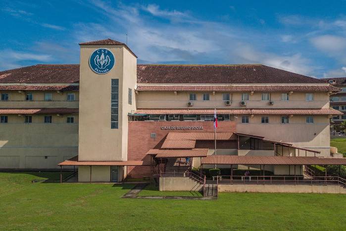 Edificio administrativo de la Caja de Seguro Social.