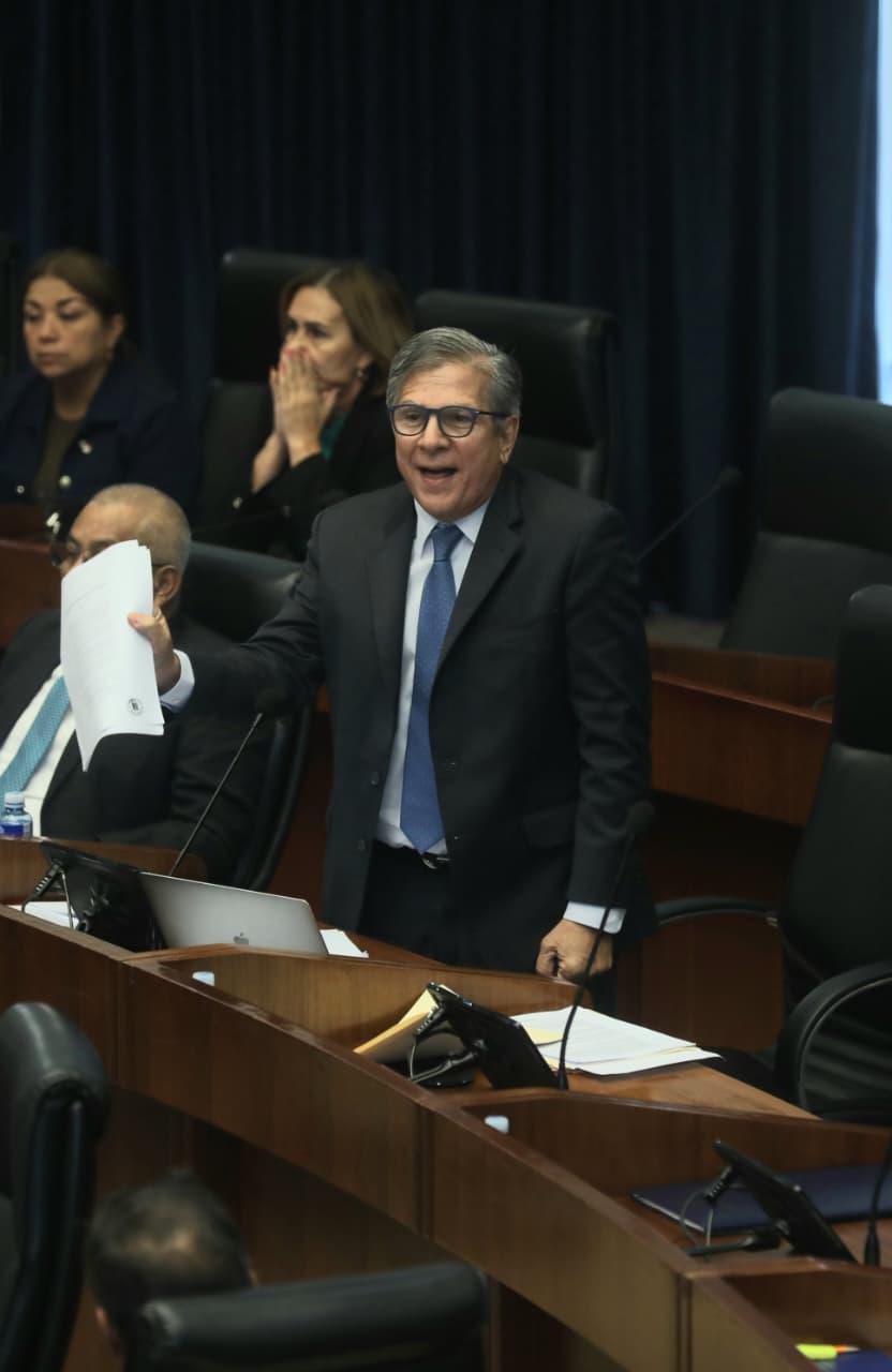 Diputado José Luis ‘popi’ Varela defiende la iniciativa legislativa.