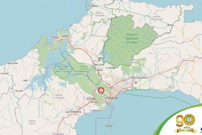 Sismo de magnitud 3.5 se registra cerca de Arraiján en Panamá