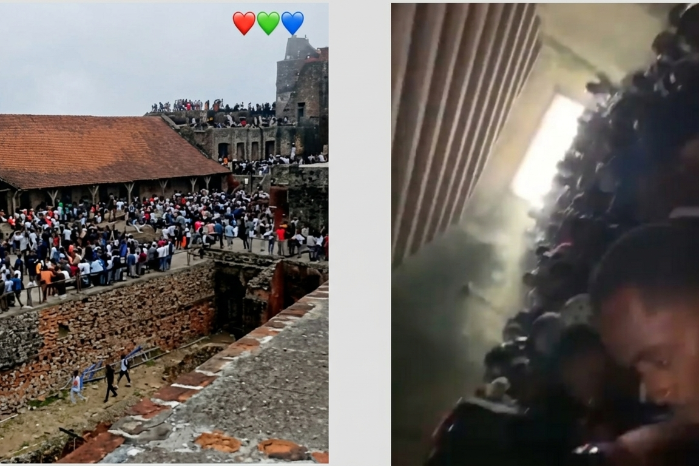 Videos en redes sociales muestran la magnitud de personas que asistieron al encuentro.