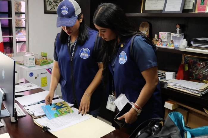 Materiales para colorear y libros infantiles distribuidos en Arraiján quedaron bajo revisión de la Fiscalía Electoral.