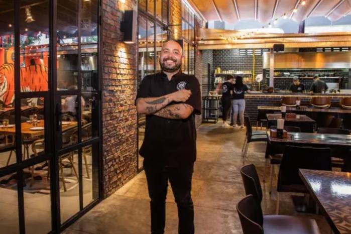 La Cantina del Tigre figura en la posición 47 del ránking. Su propietario es Fulvio Miranda.