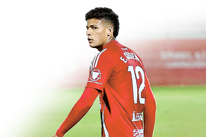 El futbolista panameño Edward Cedeño.