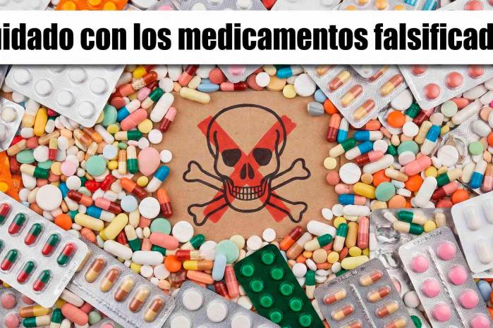 La OMS estima hasta 30% de falsificaciones.