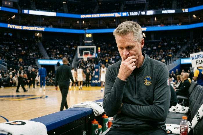 Steve Kerr, entrenador d elos Golden State Warriors.