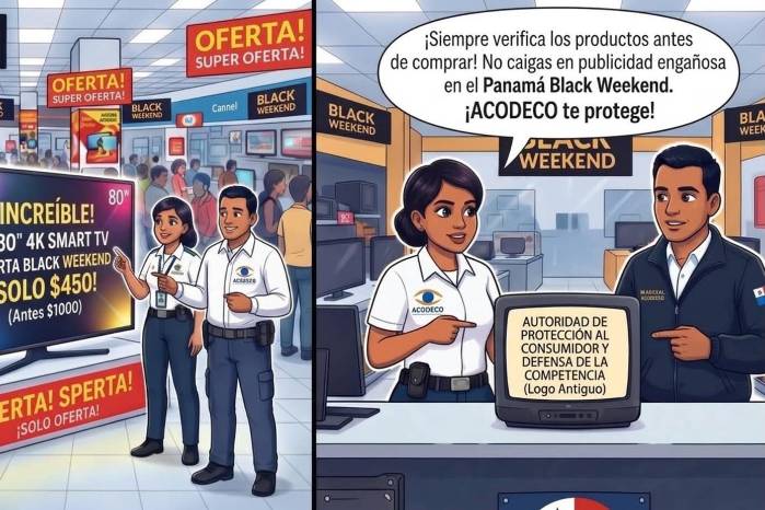 Panamá Black Weekend 2026: Acodeco vigila y fiscaliza ofertas y descuentos