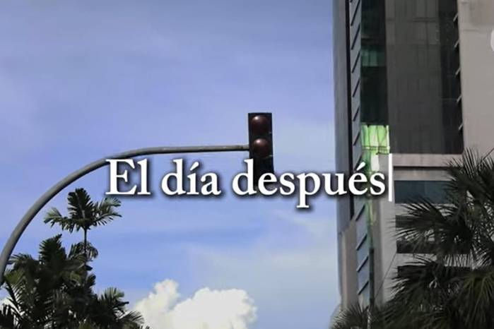 El día después del terremoto de 7.5