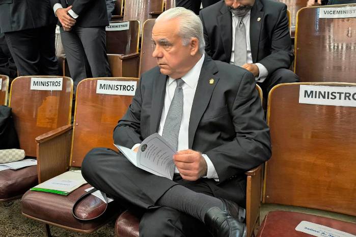 Roberto Linares, ministro de Desarrollo Agropecuario.