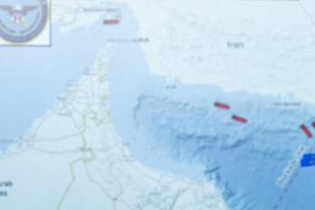 ‘(Los líderes iraníes) querían volver a cerrar el estrecho, ya saben, tal como lo han venido haciendo durante años, pero no pueden chantajearnos’, afirmó el mandatario.