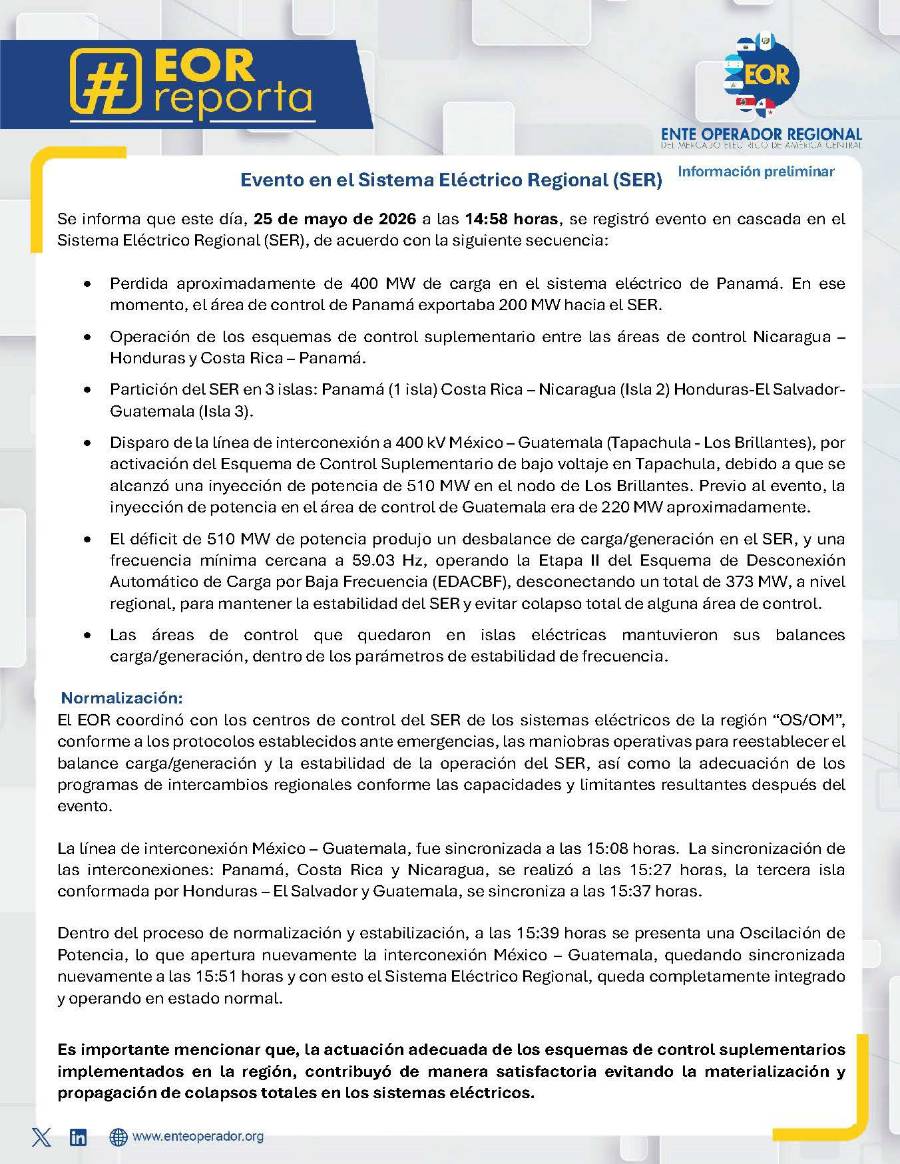 Las distintas explicaciones de un apagón eléctrico en Panamá