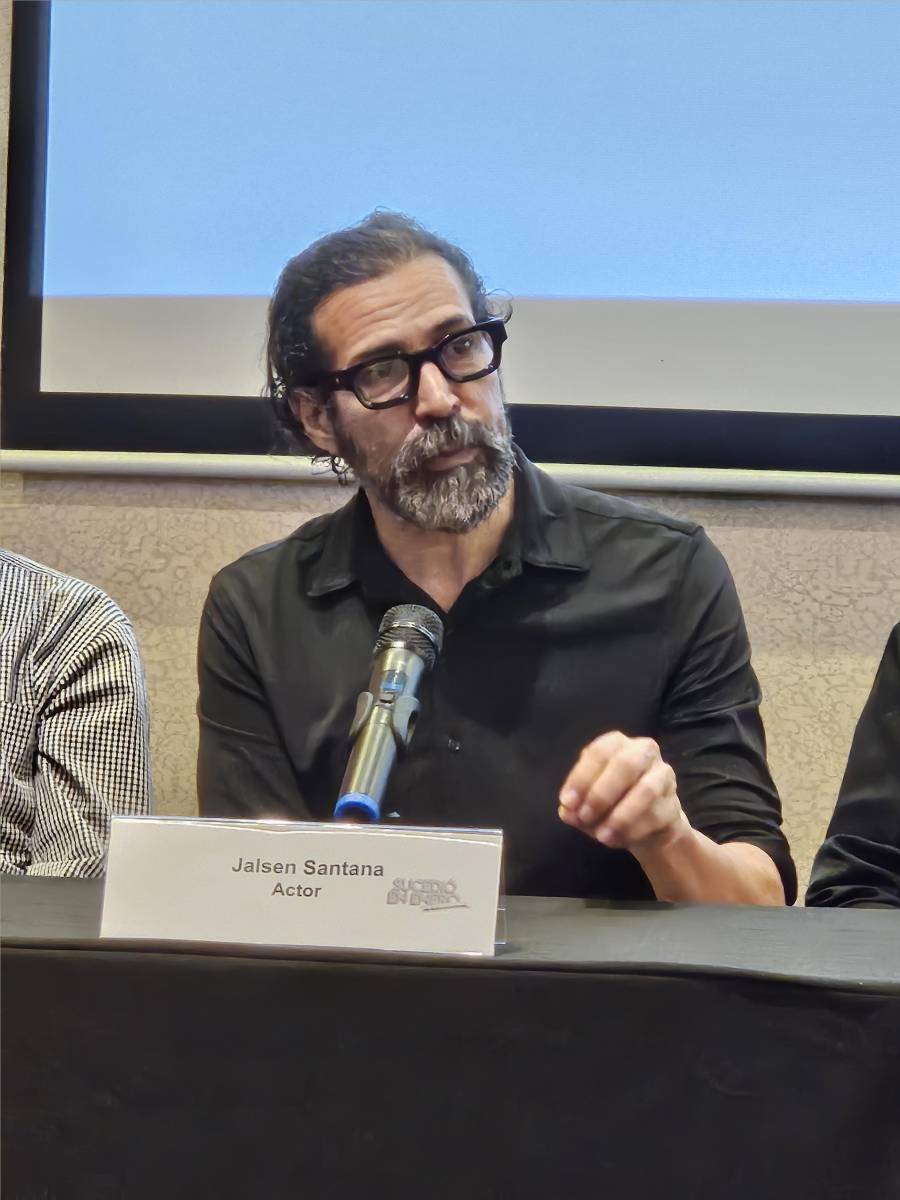 El actor dominicano Jalsen Santana.