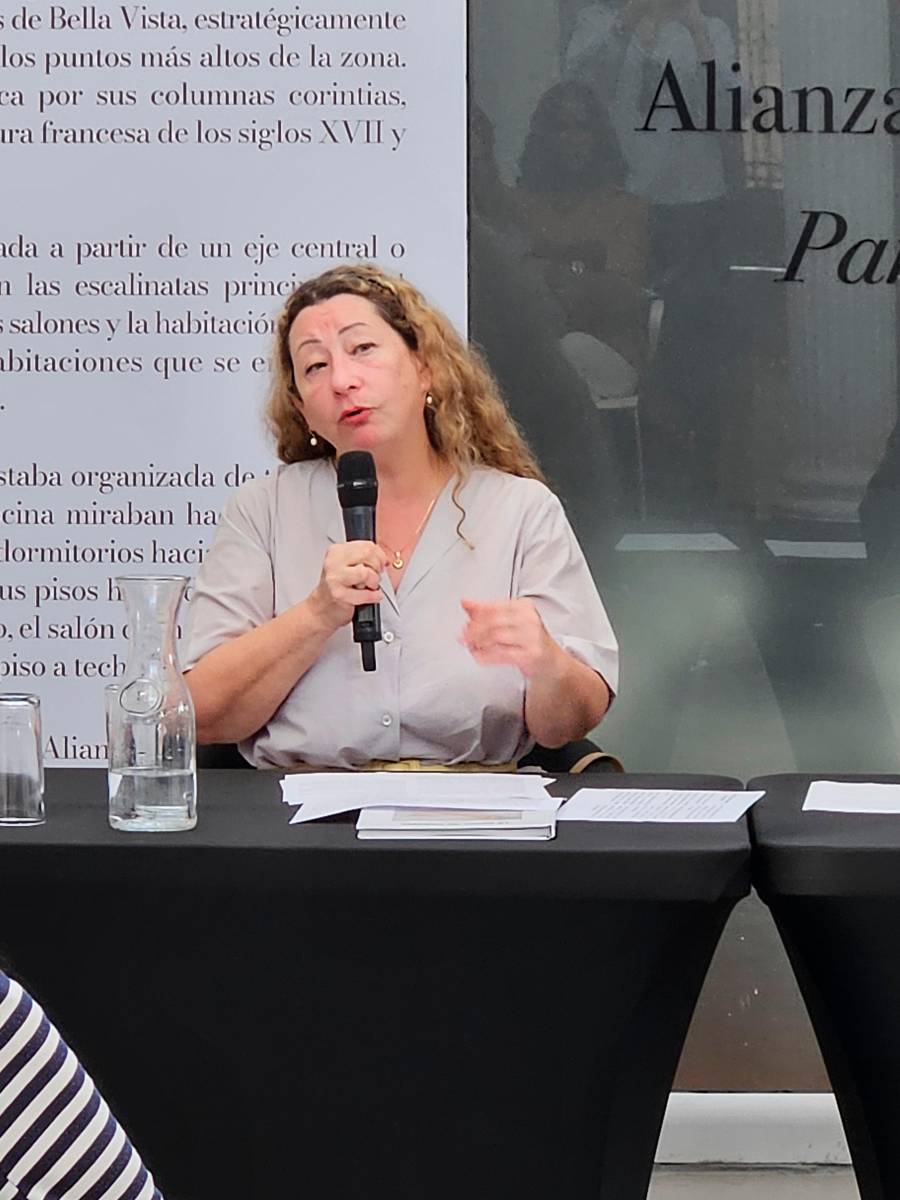 Aude de Amorim, embajadora de Francia en Panamá.