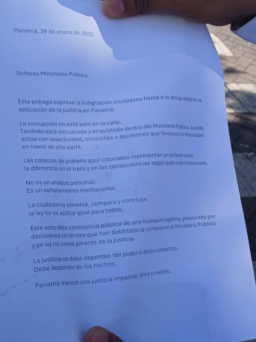 ¿Qué decía la nota que le dejaron al procurador Gómez en unas cabezas de guineo? Aquí los detalles