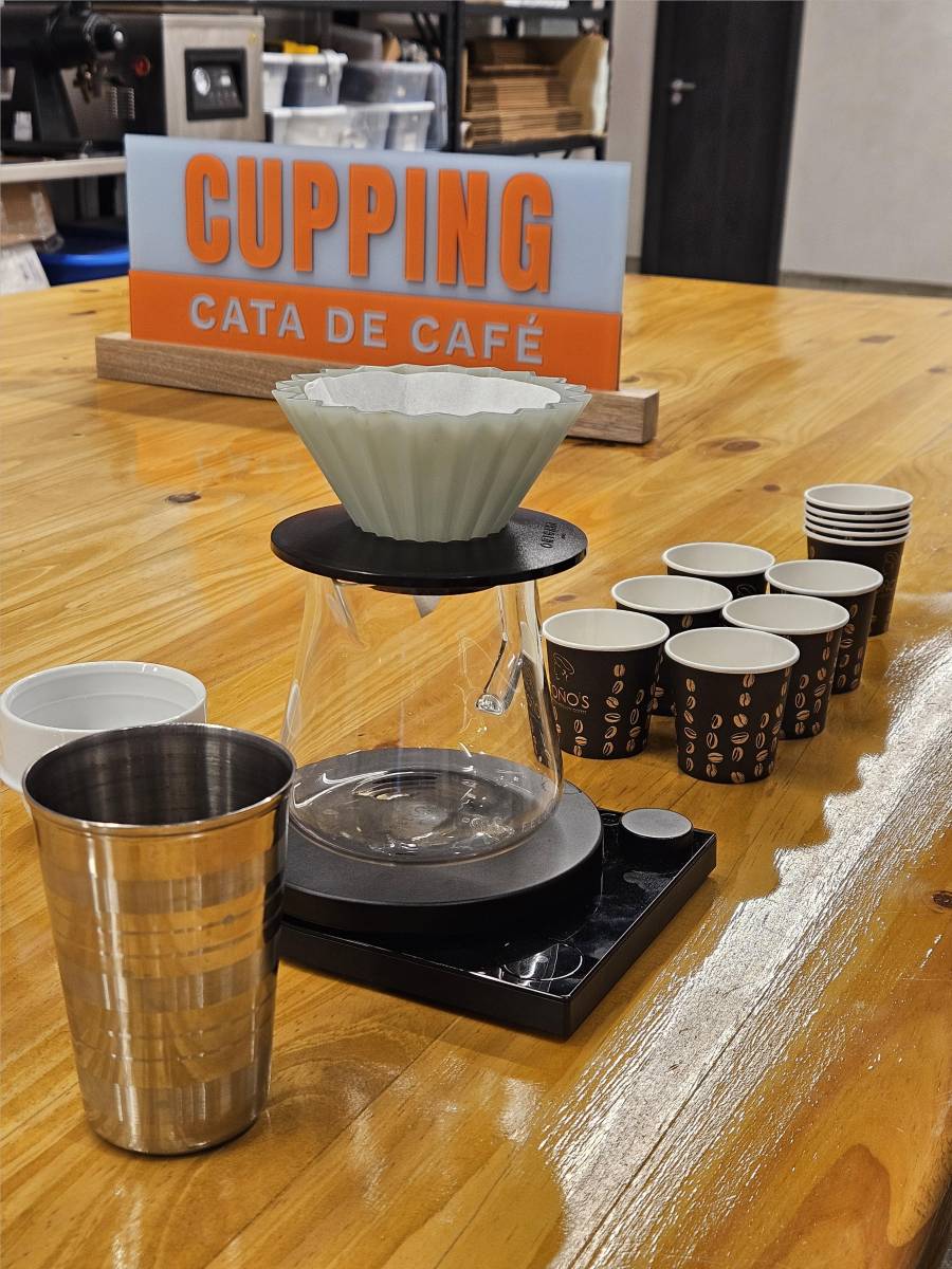 El recorrido de la experiencia del café concluye con una degustación.
