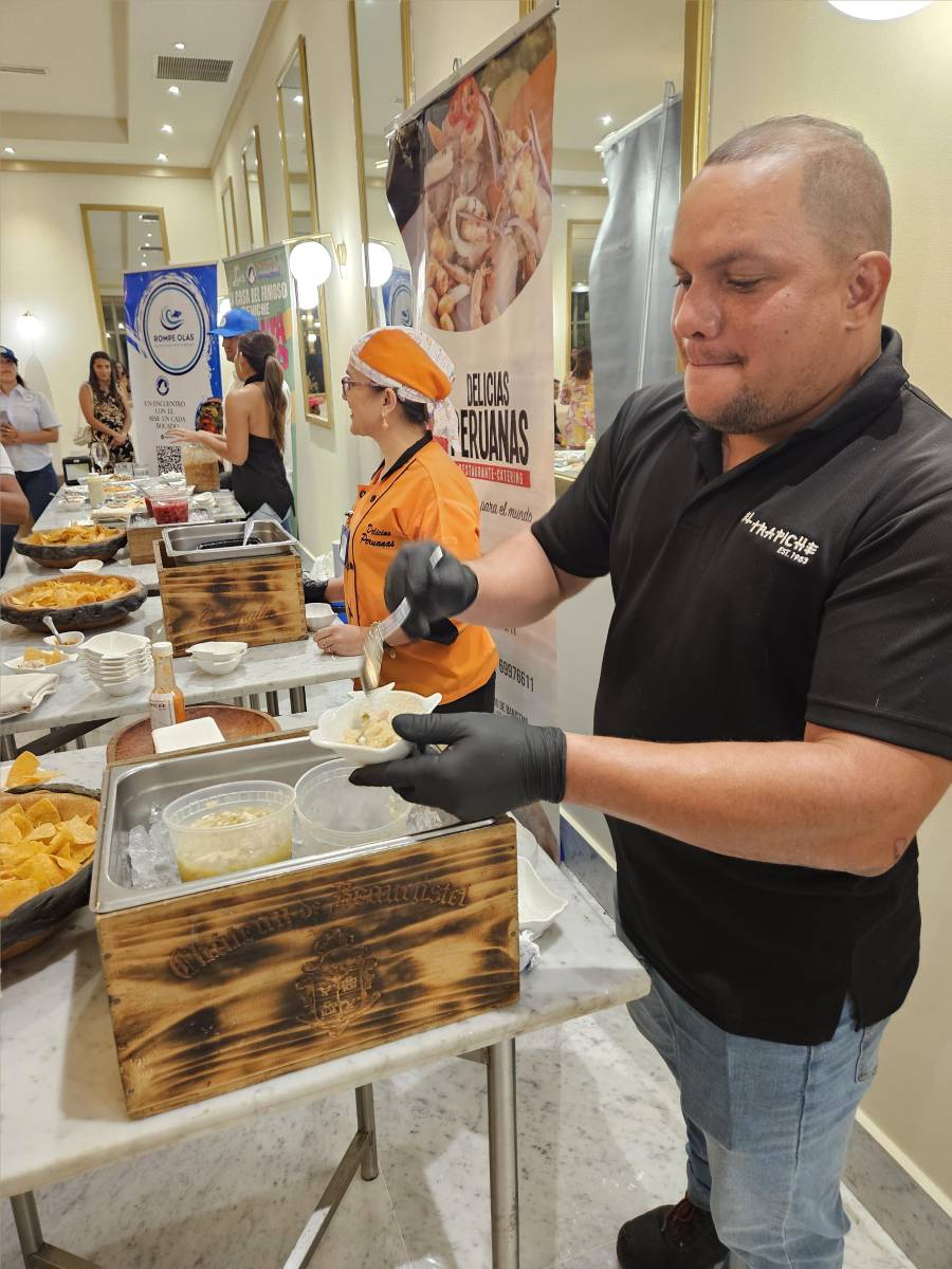 Ceviche de El Trapiche.