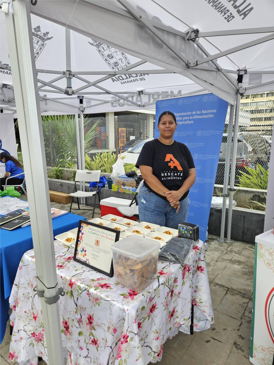 Fundación Rescate de Alimentos ofreció un refrigerio.