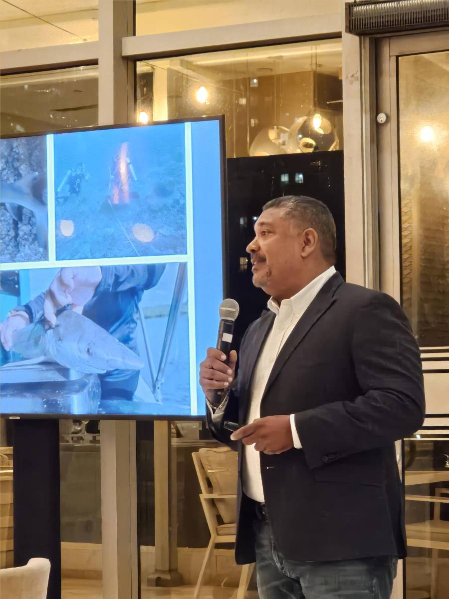 Edgardo Díaz Ferguson de Coiba AIP presentó los resultados genéticos.