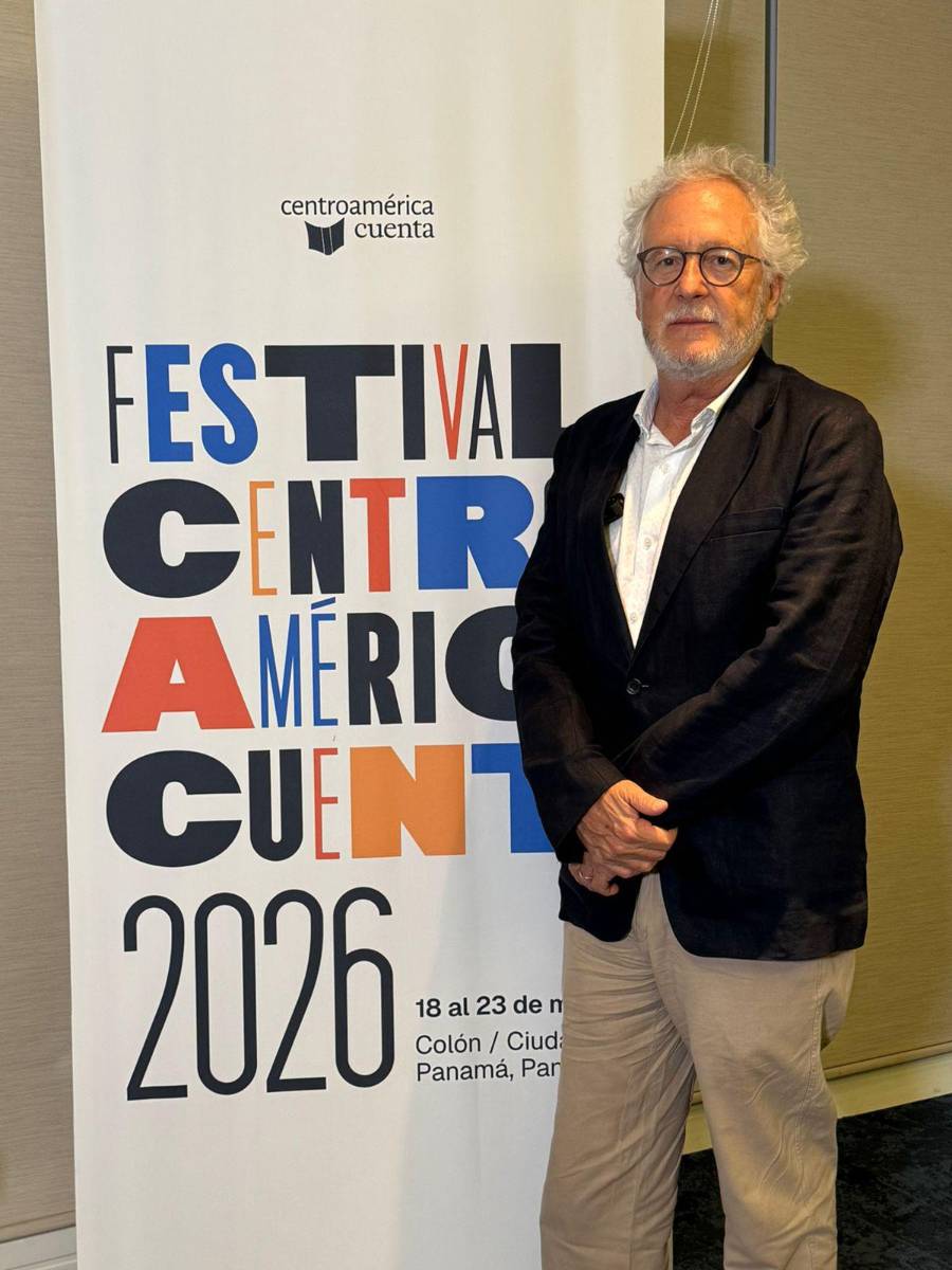 Héctor Abad Faciolince fue uno de varios invitados internacionales al festival Centroamérica Cuenta.