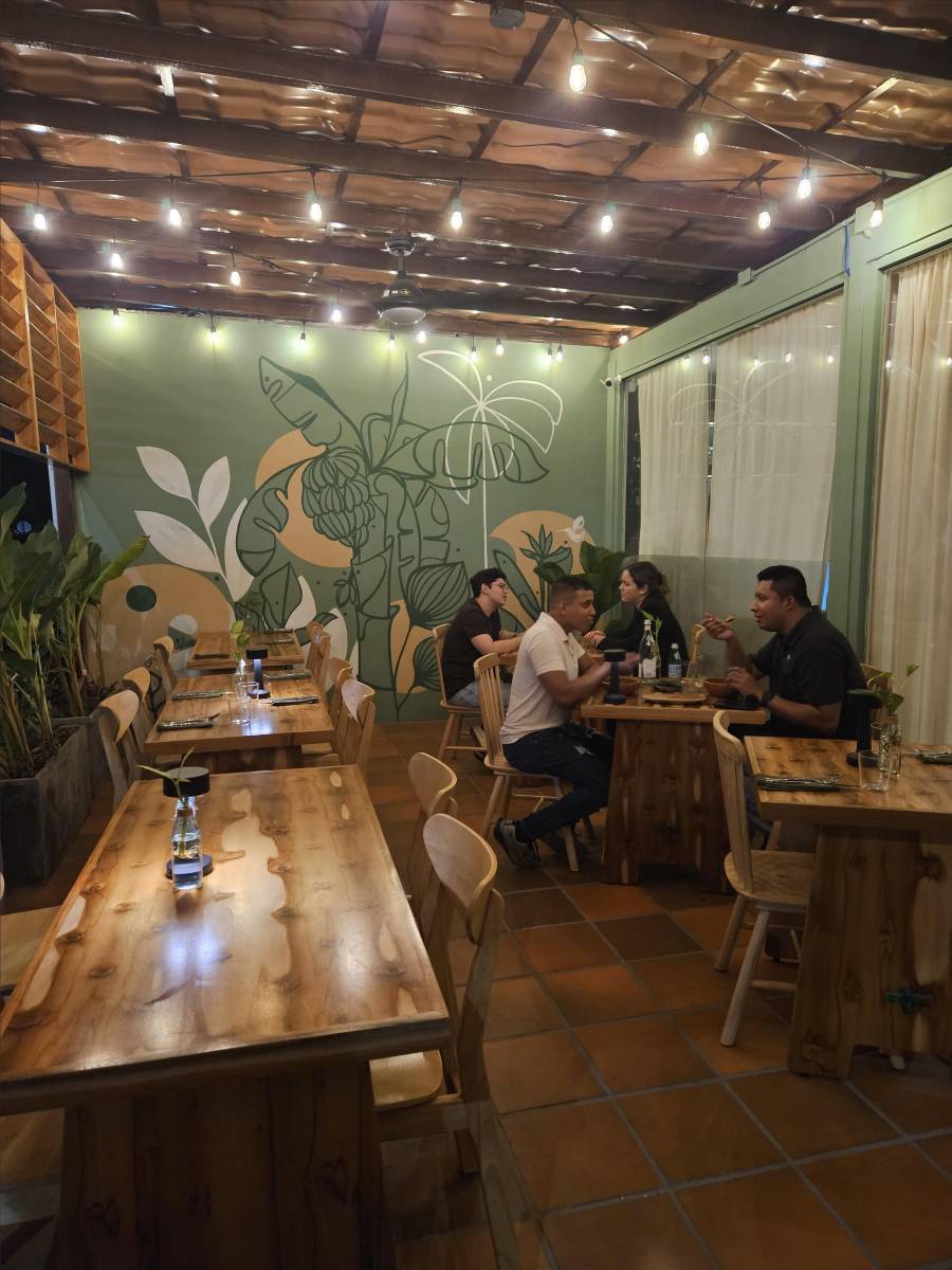 Terraza del restaurante.