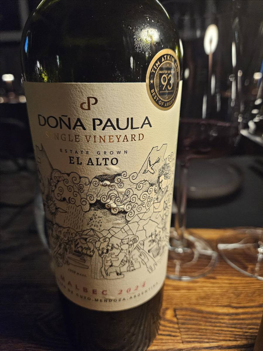 Doña Paula, El Alto, Malbec