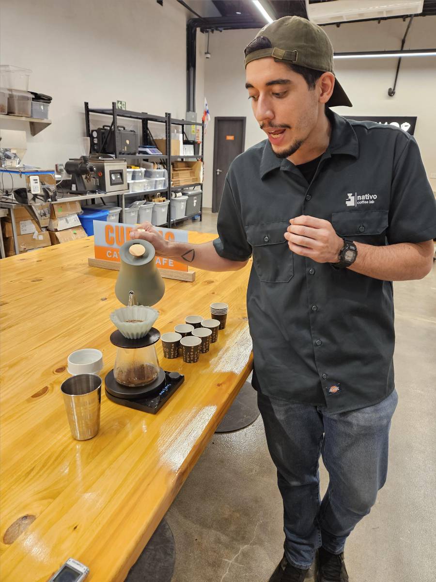 El filtrado es el método más apropiado para el café geisha.