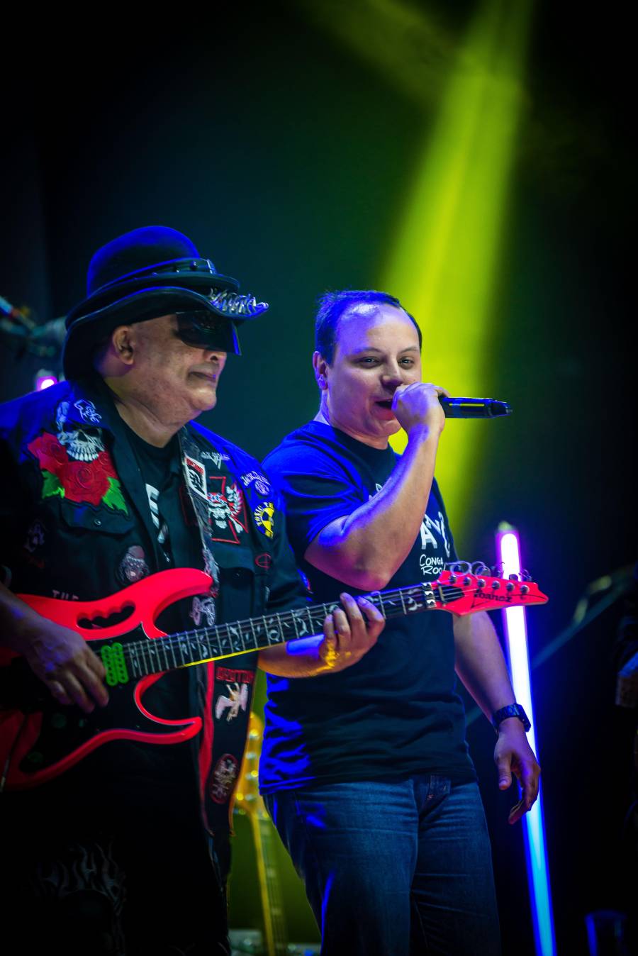 El disco ‘Conga Rock’ marcó la vida de Pedrito Altamiranda Jr. quien estuvo en el escenario con Flying Pitongo.