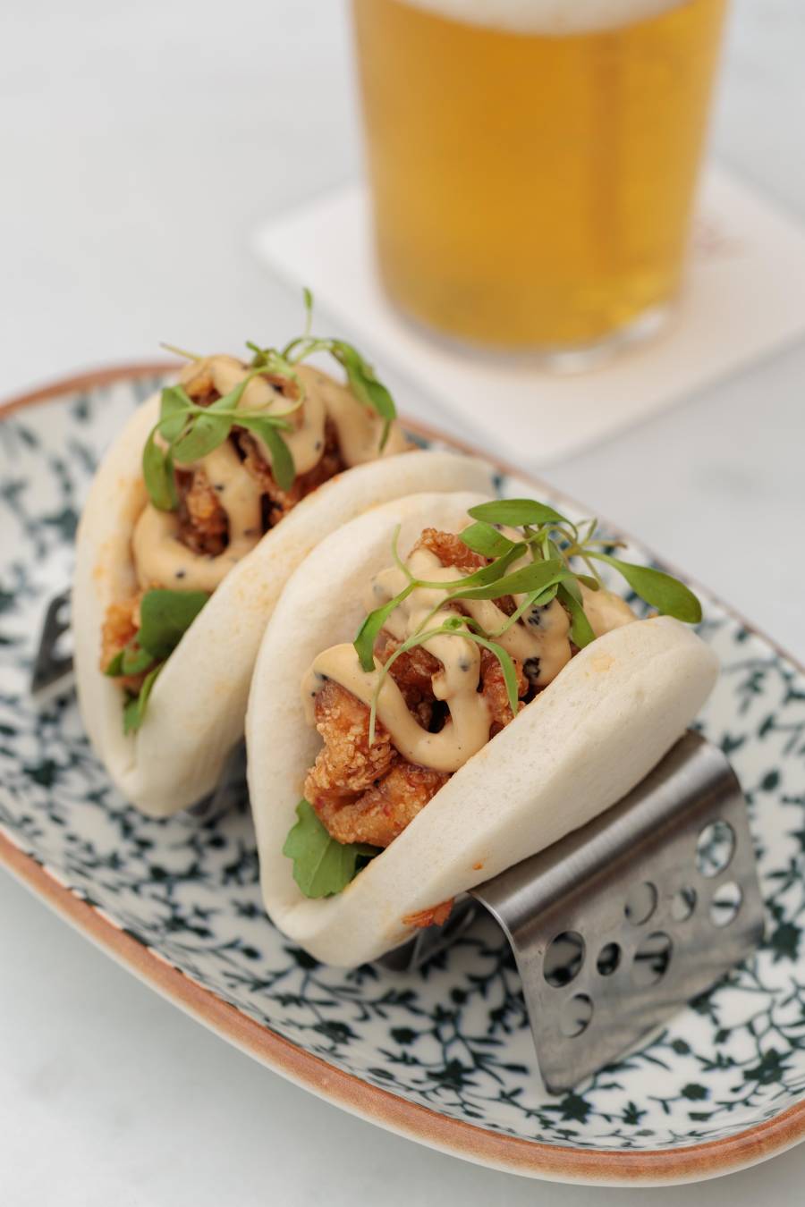 Bao de pollo.