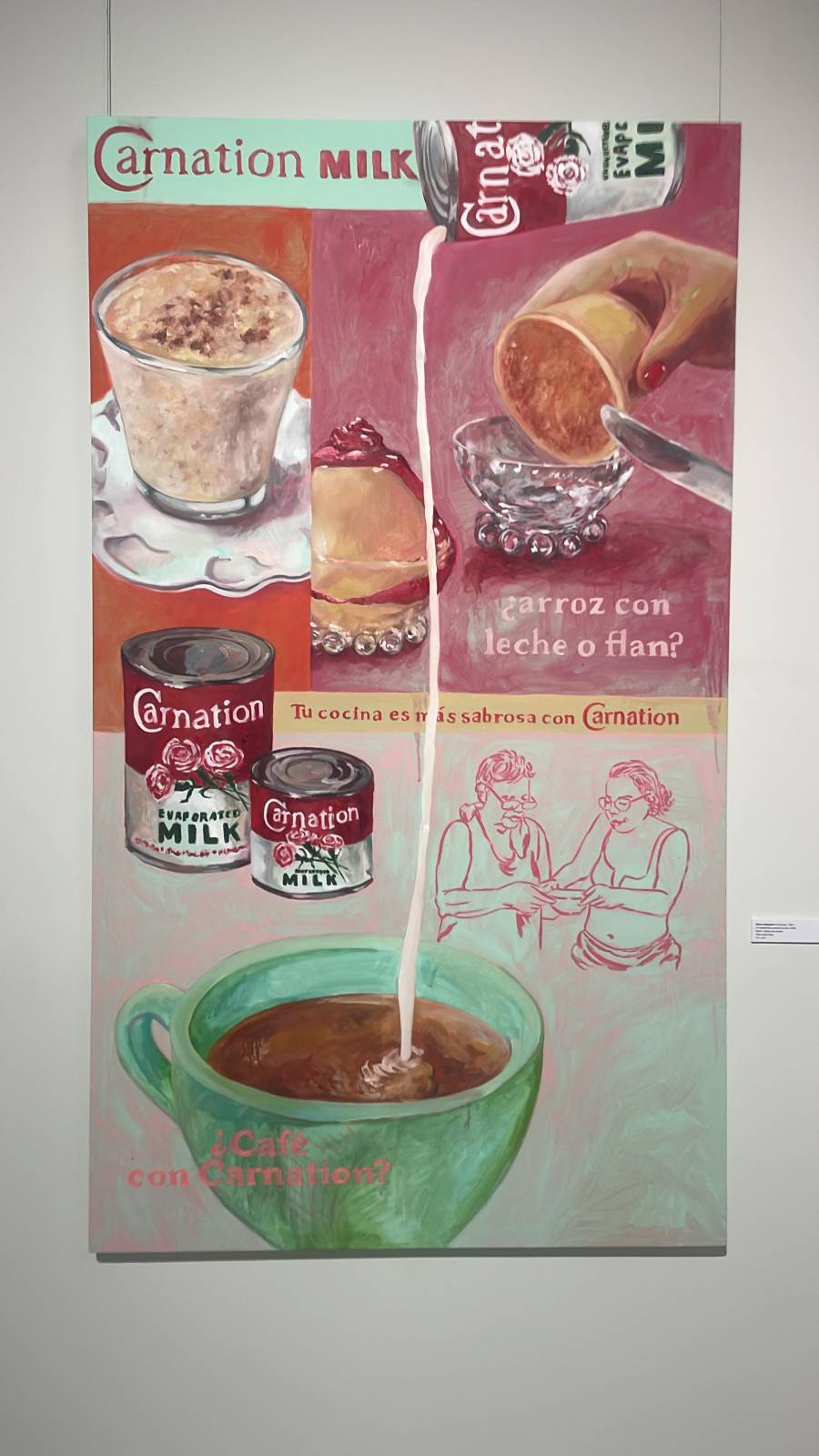 “El ingrediente secreto de Abi”, Momo Magallón en “Ensueños, El comi(ng) of dreams”, Galeria Marjalizo, 2026.