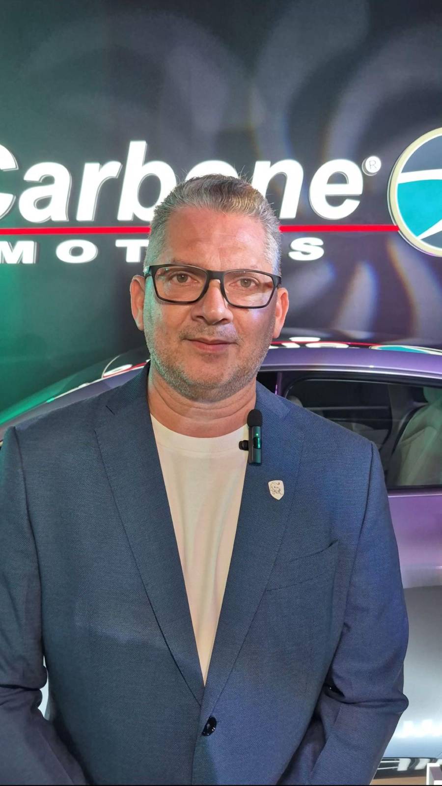 Enrique Saturno, gerente general de Carbone Motors.